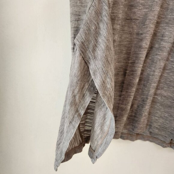Prana North Star Recycled Split Tank Top Grey Active Running Hiking Women's XL - Picture 5 of 10
